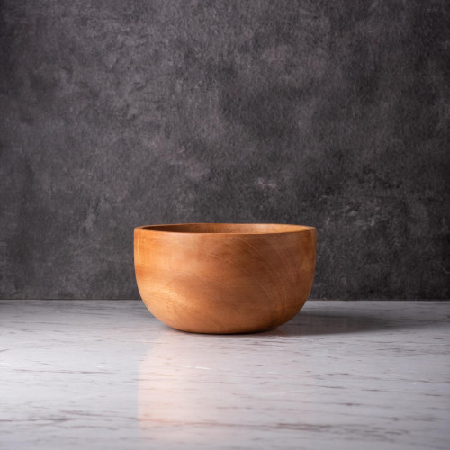 Mahogany Wooden Salad Bowl 23cm 4