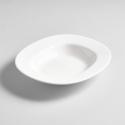 Ora White Rim Soup/Pasta Bowl 24 x 21cm