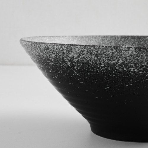 Black Kemuri Ramen Bowl 9" 3