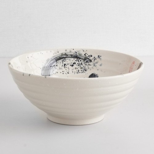 Kasumi White Ramen Bowl 8"