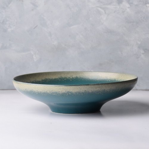 Odyssey Green Shallow Base Bowl 9.5"