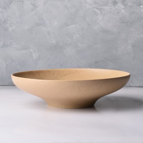 Odyssey White Shallow Base Bowl 9.5"