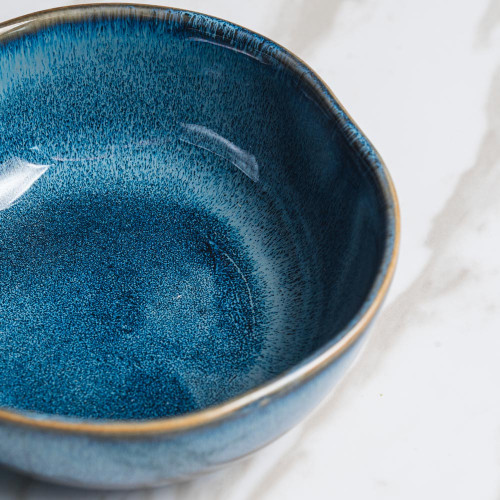 Sapphire Glaze Personal Bowl 6" 3