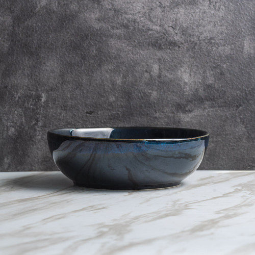 Sapphire Glaze Pasta Bowl 9" 2