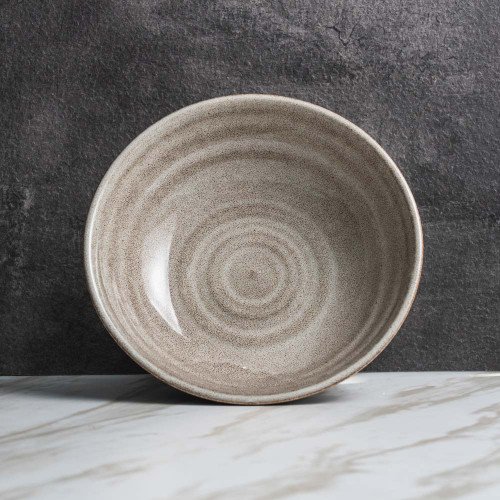 Ancient Gray Salad Bowl 8" 4