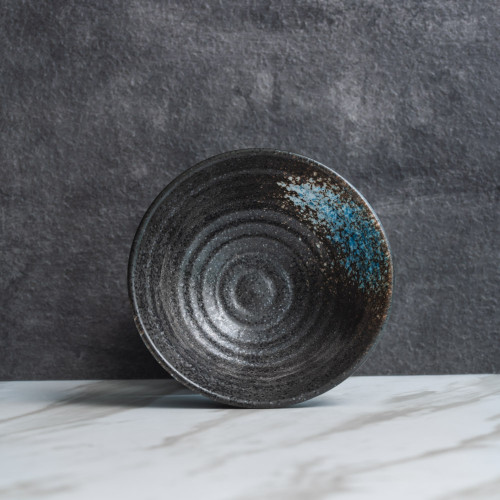 Luster Blue Rice Bowl 5" 4