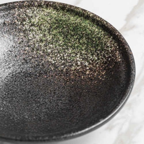 Jade Green Noodle Bowl 8" 3