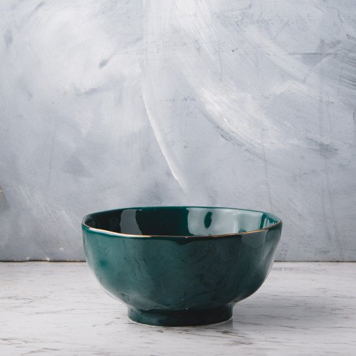 Sliver Tint Green Rice Bowl 4.5"