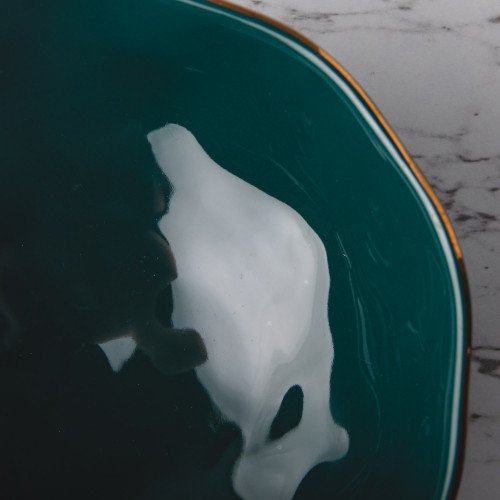 Sliver Tint Green Rice Bowl 4.5" 3