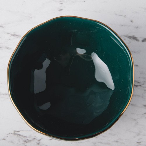 Sliver Tint Green Salad Bowl 7" 4