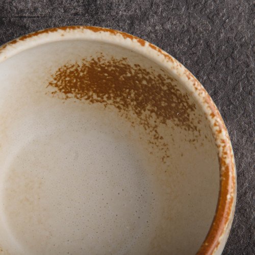 Torched Cream Rice Bowl 5" 4