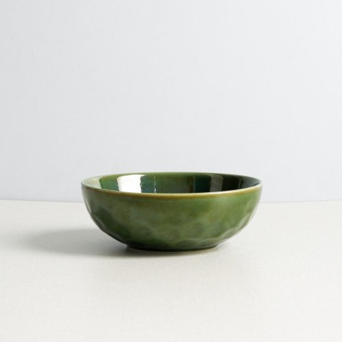 Polished Green Salad Bowl 7"