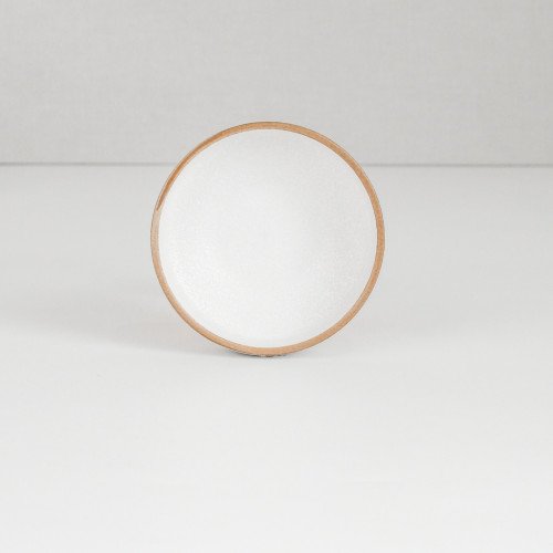 Nami Semibowl 4.5" - Parchment White 2