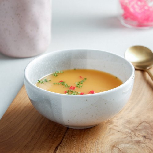 Revere Gray Soup Bowl 4.5" 5