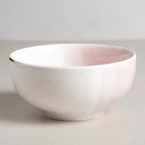 Crepe Pink Salad Bowl 6"