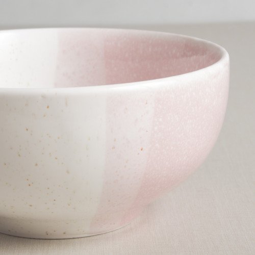 Crepe Pink Salad Bowl 6" 2