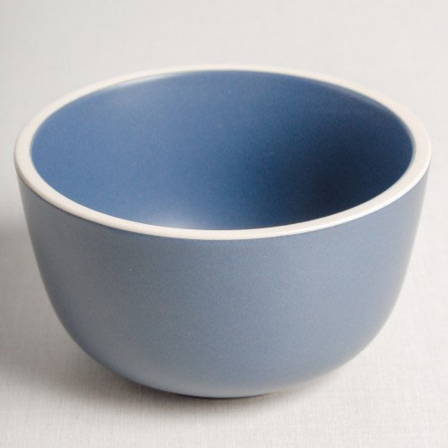 Whimsical Blue Rice Bowl 4.5"
