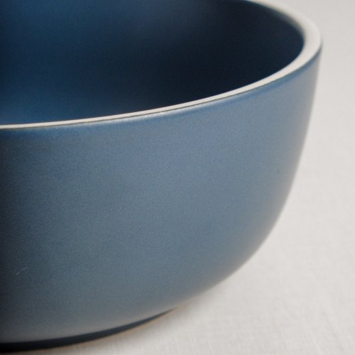 Whimsical Blue Salad Bowl 8" 2