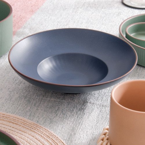 Pescara Pasta Bowl 9" - Indigo 6