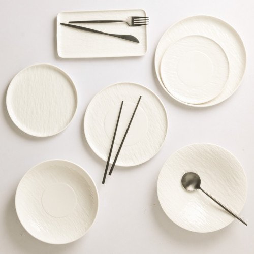Enchanted White Pasta Bowl 10" 3