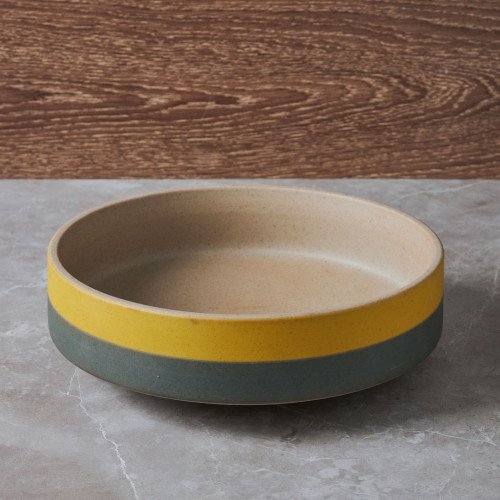 Dawn Yellow Semibowl 8"