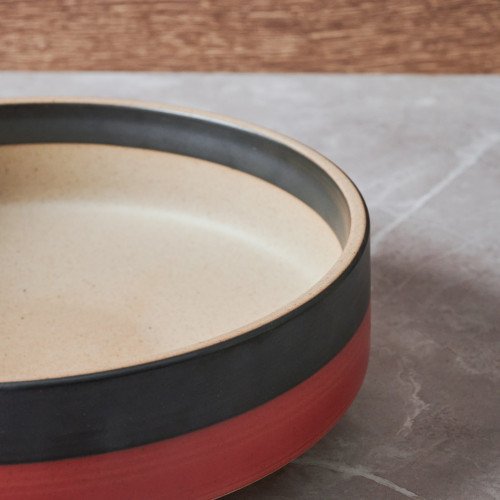 Sunset Red Semibowl 8" 3