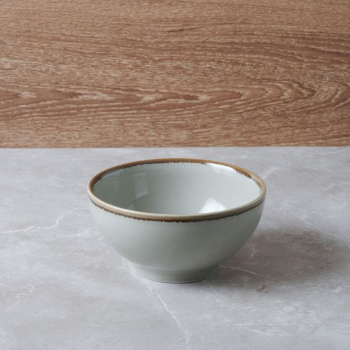 Solemn Gray Salad Bowl 6"