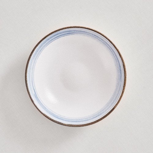 Seraphic Blue Deep Pasta Bowl 8.5 2