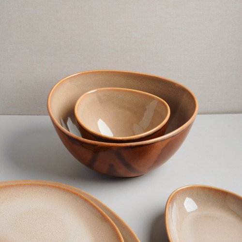 Umbra-Brown Pasta Bowl 8.5" 6