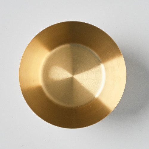 Korea Style 304 Stainless Steel Salad Bowl 14cm - Gold 3