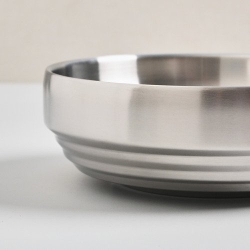 Korea Style Ramen Bowl 20.5cm - Silver 2
