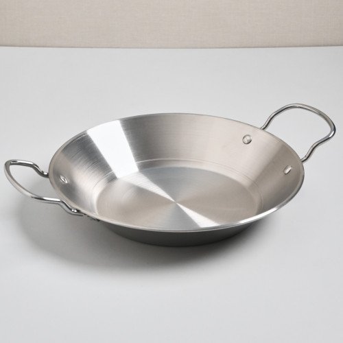 Korea Style Dry Pot Double Eared Handle 25cm - Silver 4