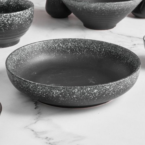 Black Kemuri Semi-Bowl 10" 2