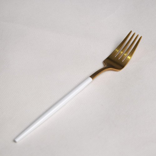 Ivory Gold Dessert Fork 3