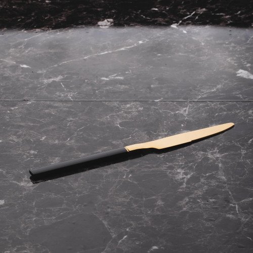 Novel Black Table Knife