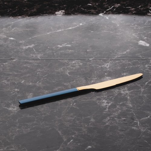 Cloudy Blue Table Knife