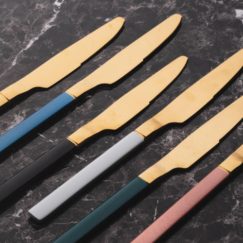 Cloudy Blue Table Knife 2