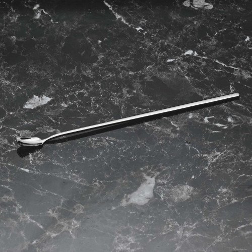 8 inches Beverage Mixing Spoon Silver