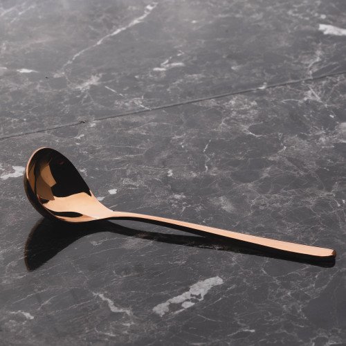 8 inches Serving Spoon Rose Gold