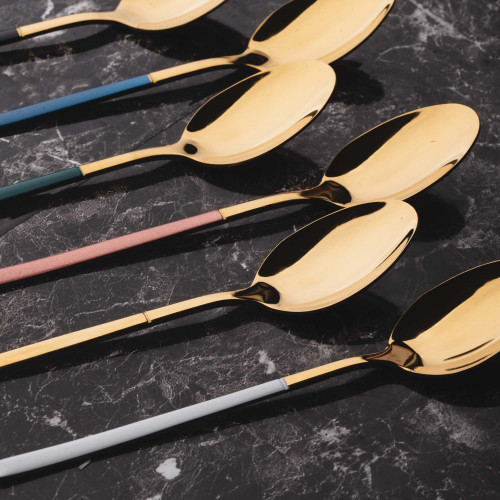 Rustic Gold Tea Spoon 2