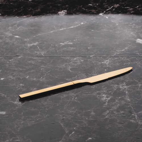 Rustic Gold Table Knife