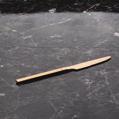 Rustic Gold Table Knife