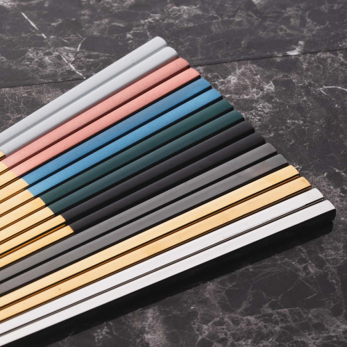 Rustic Gold Chopsticks 2