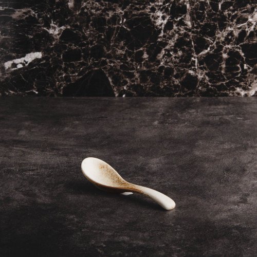 Torched Cream Duck Spoon 13.5cm 2