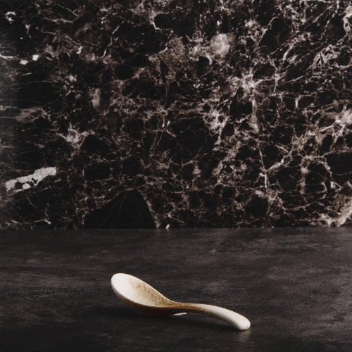 Torched Cream Duck Spoon 13.5cm 4
