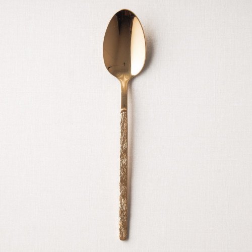 Embossed Gold Table Spoon