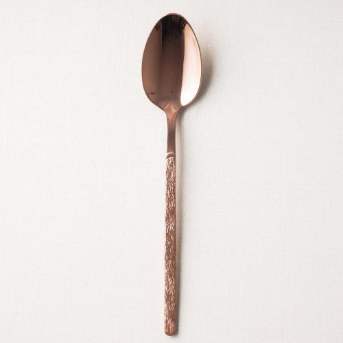 Embossed Rose Gold Table Spoon