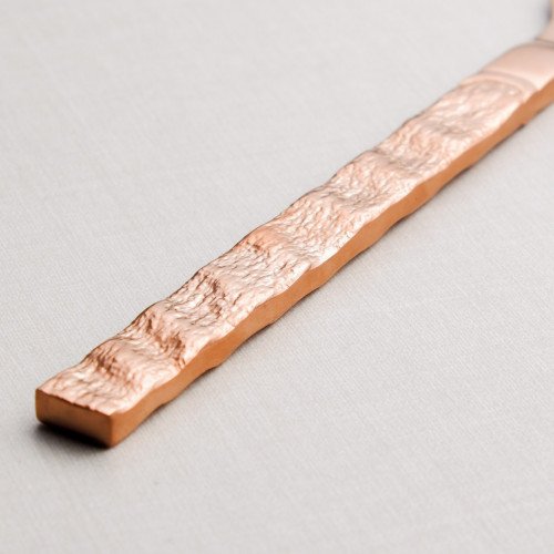 Embossed Rose Gold Table Knife 3