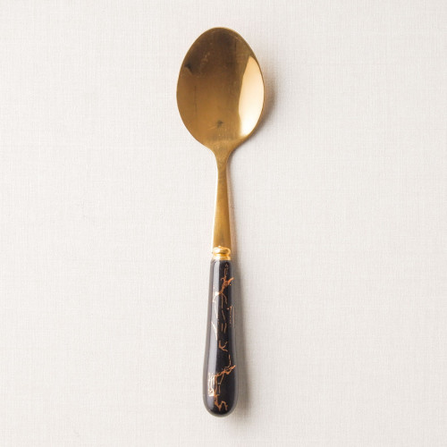 Marble Streaks Black Tea Spoon
