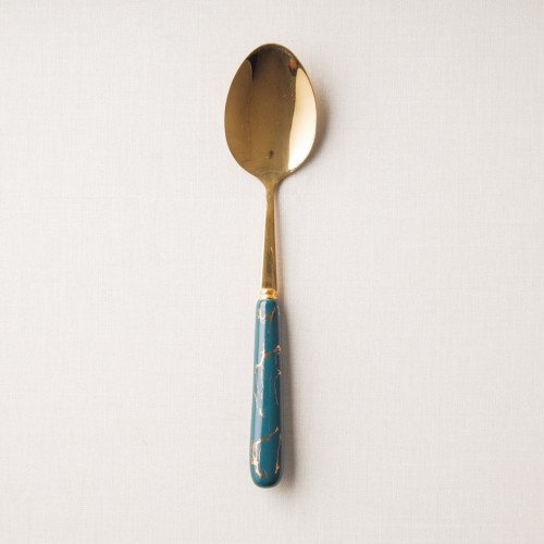 Marble Streaks Green Tea Spoon
